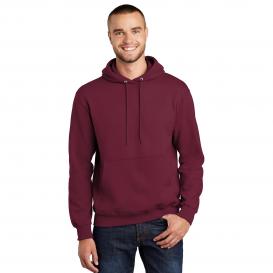 Port & Company PC90H Essential Fleece Pullover Hooded Sweatshirt - Cardinal