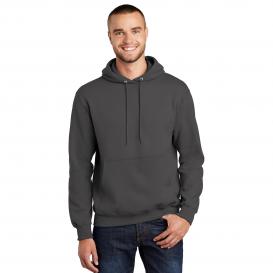 Port & Company PC90HT Tall Essential Fleece Pullover Hooded Sweatshirt - Charcoal