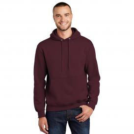 Port & Company PC90HT Tall Essential Fleece Pullover Hooded Sweatshirt - Maroon