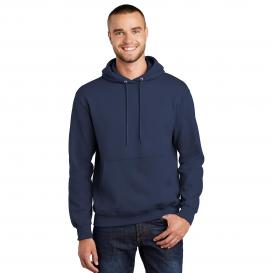 Port & Company PC90HT Tall Essential Fleece Pullover Hooded Sweatshirt - Navy