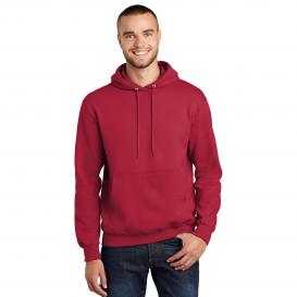 Port & Company PC90HT Tall Essential Fleece Pullover Hooded Sweatshirt - Red
