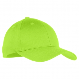 Port & Company YCP80 Youth Six-Panel Twill Cap - Lime