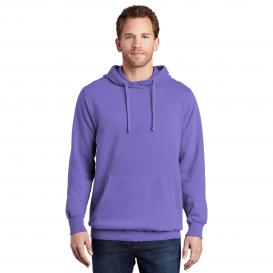 Port & Company PC098H Beach Wash Garment-Dyed Pullover Hooded Sweatshirt - Amethyst