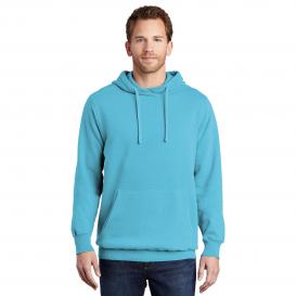 Port & Company PC098H Beach Wash Garment-Dyed Pullover Hooded Sweatshirt - Tidal Wave