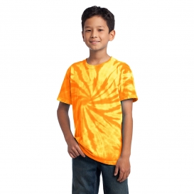 Port & Company PC147Y Youth Tie-Dye Tee - Gold