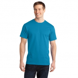 Port & Company PC150 Ring Spun Cotton Tee - Turquoise | Full Source