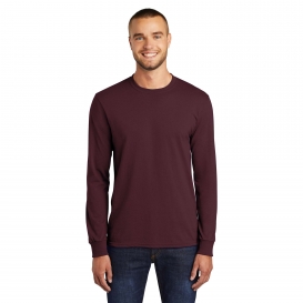Port & Company PC55LS Long Sleeve Core Blend Tee - Athletic Maroon