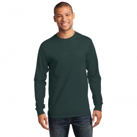 Port & Company PC61LST Tall Long Sleeve Essential T-Shirt - Dark Green