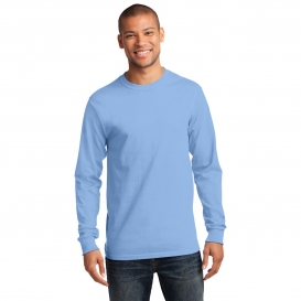 Port & Company PC61LST Tall Long Sleeve Essential T-Shirt - Light Blue