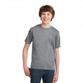 Port & Company PC61Y Youth Essential T-Shirt - Athletic Heather