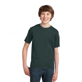 Port & Company PC61Y Youth Essential T-Shirt - Dark Green