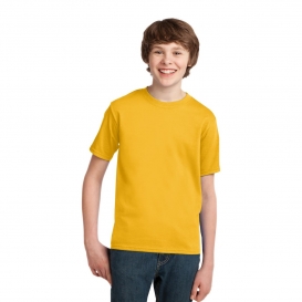 Port & Company PC61Y Youth Essential T-Shirt - Lemon Yellow