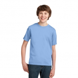 Port & Company PC61Y Youth Essential T-Shirt - Light Blue