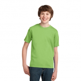 Port & Company PC61Y Youth Essential T-Shirt - Lime