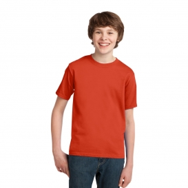 Port & Company PC61Y Youth Essential T-Shirt - Orange