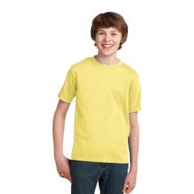 Port & Company PC61Y Youth Essential T-Shirt - Yellow