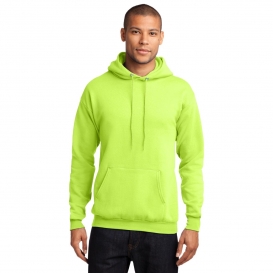 neon yellow sweatshirt