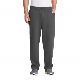 Port & Company PC78P Core Fleece Sweatpants with Pockets - Charcoal