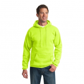 Port & Company PC90HT Tall Essential Fleece Pullover Hooded Sweatshirt - Safety Green