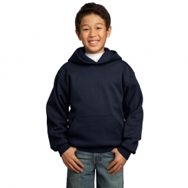 Port & Company PC90YH Youth Pullover Hooded Sweatshirt - Navy