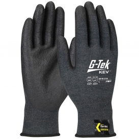 PIP 09-K1218 G-Tek KEV Seamless Knit Kevlar Blended Gloves - Neofoam Coated Grip on Palm & Fingers