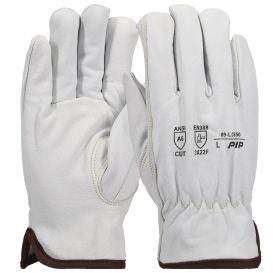 PIP 09-LC650 Premium Top Grain Goatskin Leather Drivers Gloves - Keystone Thumb