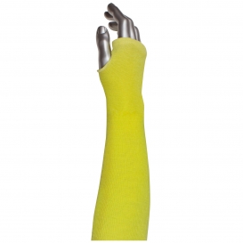 PIP 10-KSTO Kut-Gard 2-Ply Kevlar Sleeve with Thumb Hole - Yellow