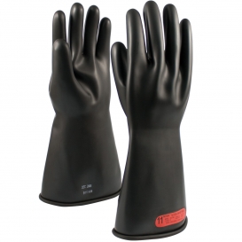 PIP 150-0-14 Novax Class 0 Rubber Insulating Gloves with Straight Cuff - 14\