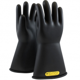PIP 150-2-14 Novax Class 2 Rubber Insulating Gloves with Straight Cuff - 14\