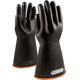 PIP 155-1-14 Novax Class 1 Rubber Insulating Gloves with Straight Cuff - 14\