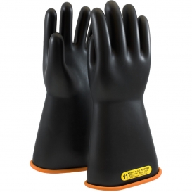 PIP 155-2-14 Novax Class 2 Rubber Insulating Gloves with Straight Cuff - 14\