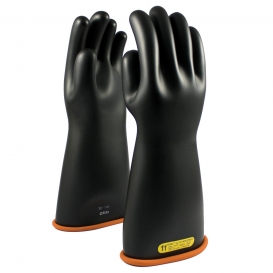 PIP 155-2-16 Novax Class 2 Rubber Insulating Gloves with Contour Cuff - 16\