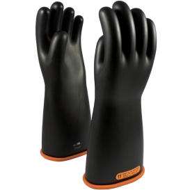 PIP 155-4-16 Novax Class 4 Rubber Insulating Gloves with Straight Cuff - 16\