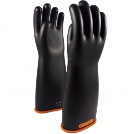 PIP 155-4-18 Novax Class 4 Rubber Insulating Gloves with Straight Cuff - 18\