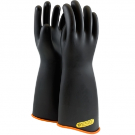 PIP 158-2-18 Novax Class 2 Rubber Insulating Gloves with Contour Cuff - 18\