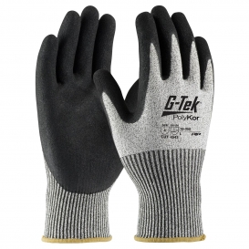 PIP 16-350 G-Tek PolyKor Seamless Knit PolyKor Blended Gloves - Nitrile Coated Micro-Surface Grip