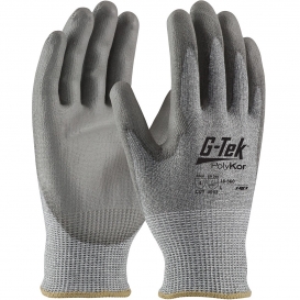 PIP 16-560 G-Tek PolyKor Seamless Knit PolyKor Blended Gloves - Polyurethane Coated Smooth Grip on Palm & Fingers