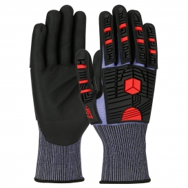 PIP 16-MP585 G-Tek PolyKor X7 Cut Level A5 Blended Gloves w/ TPR Back