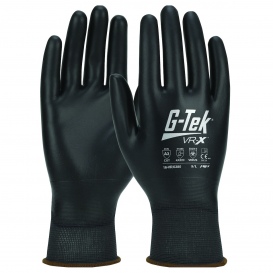 PIP 16-VRX380 G-Tek VR-X Seamless Knit PolyKor Blended Gloves - Polyurethane Advanced Barrier Coating Protection