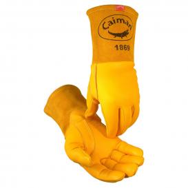 PIP 1869 Caiman Grain Cowskin Unlined MIG Welding Gloves