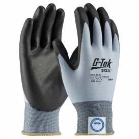 PIP 19-D318 G-Tek 3GX Seamless Knit Dyneema/Lycra Gloves - Polyurethane Coated Smooth Grip