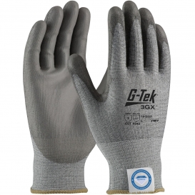 PIP 19-D327 G-Tek 3GX Seamless Knit Dyneema Diamond/Nylon Gloves - Polyurethane Coated Smooth Grip on Palm & Fingers