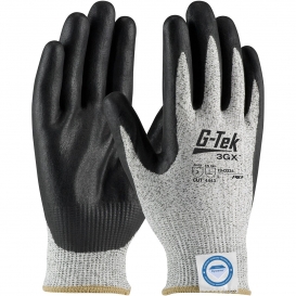 PIP 19-D334 G-Tek 3GX Seamless Knit Dyneema Diamond/Nylon Gloves - Nitrile Coated Foam Grip on Palm & Fingers