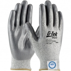 PIP 19-D350 G-Tek 3GX Seamless Knit Dyneema Diamond/Nylon Gloves - Nitrile Coated Smooth Grip on Palm & Fingers