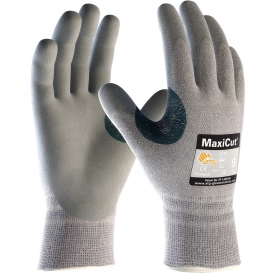 PIP 19-D470 MaxiCut Seamless Knit Dyneema/Engineered Yarn Gloves - Nitrile Coated Foam Grip on Palms & Fingers