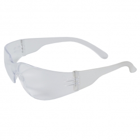 Bouton 250-00-0020 Zenon Z11sm Safety Glasses - Smaller Frame Size - Clear Temples - Clear Anti-Fog Lens