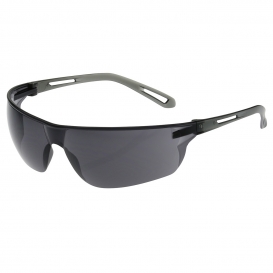 Bouton 250-09-0001 Zenon Z-Lyte Safety Glasses - Gray Temples - Gray Lens