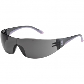 Bouton 250-10-5501 Eva Safety Glasses - Gray/Pink Temples - Gray Lens