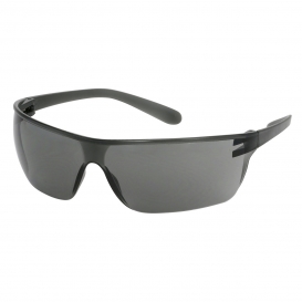 Bouton 250-13-0001 Zenon Z-Lyte II Safety Glasses - Gray Temples - Gray Lens