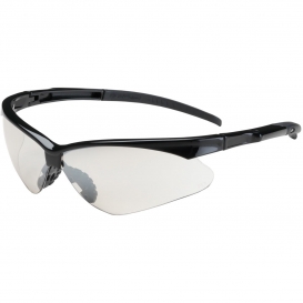 Bouton 250-28-0000 Adversary Safety Glasses - Black Frame - Clear Lens